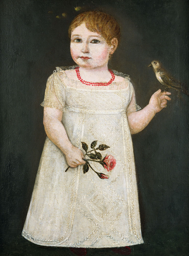 Portrait of a Little Girl from English School