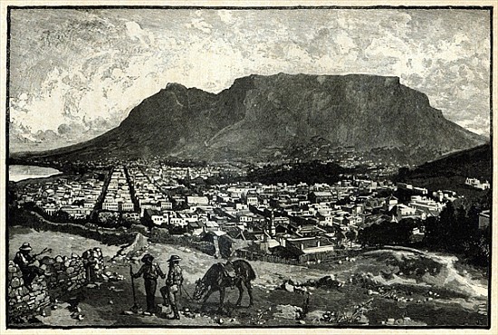Cape Town, from ''The Life and Times of Queen Victoria'' Robert Wilson from English School
