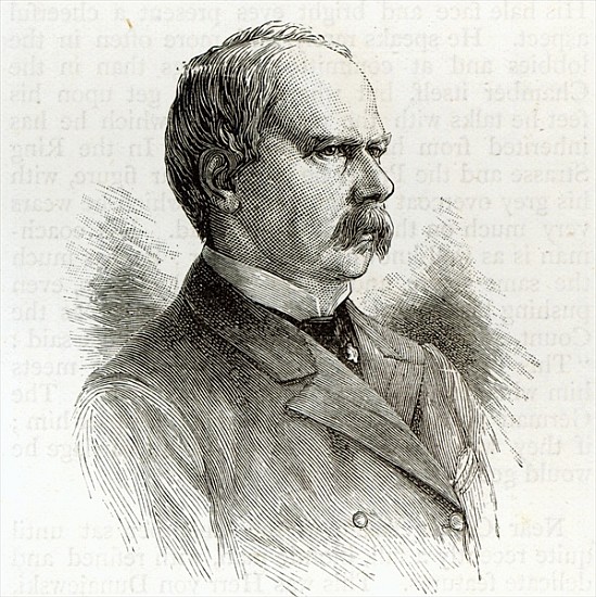 Count Kalnoky, the Minister of Foreign Affairs for Austria, from ''Leisure Hour'' from English School