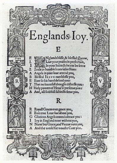 England''s Joy Richard Vennar, c.1602 from English School