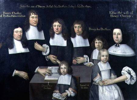 The Family of Henry Chorley, Haberdasher of Preston from English School