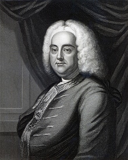 George Frederic Handel from English School