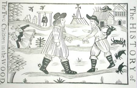The History of the Two Children in the Wood, from a collection of chapbooks on esoterica from English School