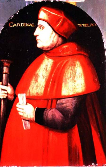 Portrait of Cardinal Thomas Wolsey (c.1475-1530) from English School