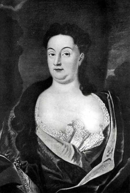 Portrait of Countess Ehrengard Melusina von der Schulenburg from English School