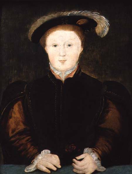 Portrait of Edward VI (1537-53) from English School