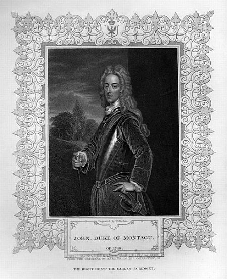 Portrait of John Duke of Montagu from English School