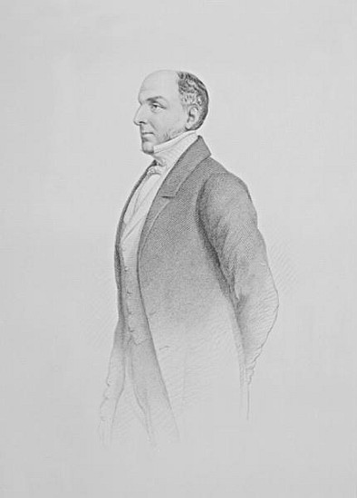 Portrait of Sir James R. G. Graham from English School