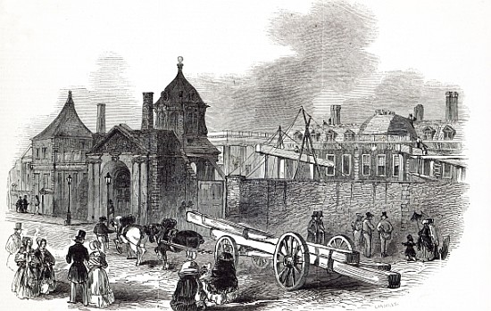 Present state of the British Museum, from ''The Illustrated London News'', 27th September 1845 from English School