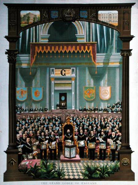 Special Grand Lodge to commemorate the Golden Jubilee of Queen Victoria from English School