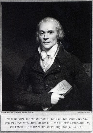 Spencer Perceval (1762-1812) from English School