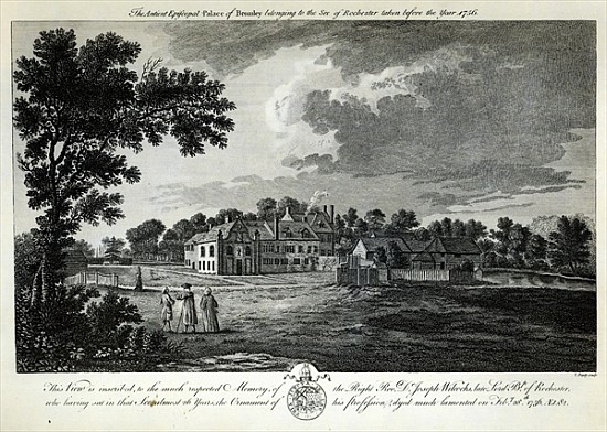 The Ancient Episcopal Palace of Bromley from English School