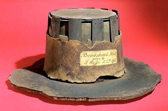 The Hat of Judge John Bradshaw, 17th century from English School