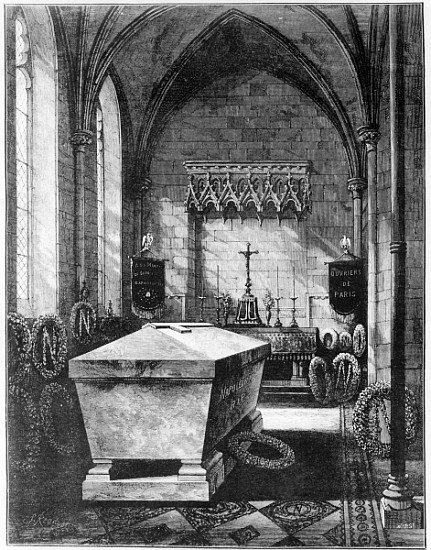 The Mortuary Chapel at St. Mary''s Church, Chislehurst, holding the tomb of Emperor Napoleon III and from English School