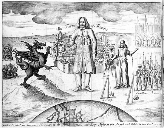 The Town of Mansoul, illustration from ''The Holy War'' John Bunyan from English School