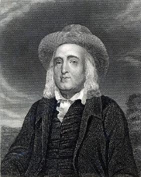 Jeremy Bentham (1748-1832) from ''Gallery of Portraits'', published in 1833