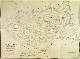 Map of Kutch and Runn, India
