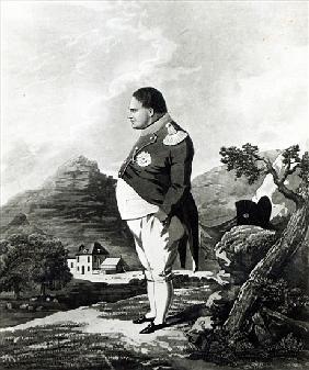 Napoleon on the island of St. Helena