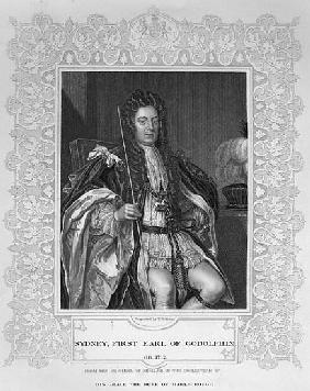 Portrait of Sydney, First Earl of Godolphin