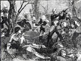 The Death of the King Maker at the Battle of Barnet, c.1880