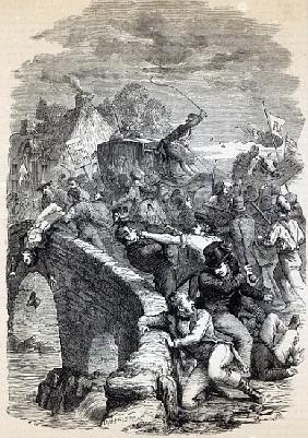 The Edinburgh mob carrying Captain Porteus to execution