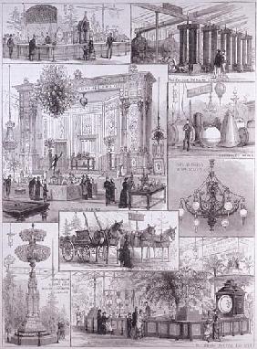 The International Electric Exhibition at the Crystal Palace, from ''The Illustrated London News'', 3