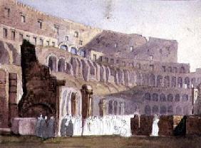 View of the Roman Colosseum
