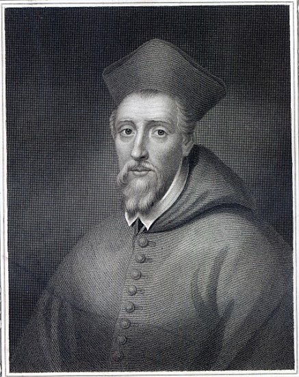 William Allen (1532-94); engraved by J.Cochran from English School