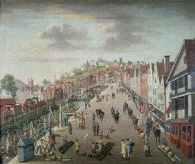 Bristol Docks and Quay, c.1760 (oil on canvas)