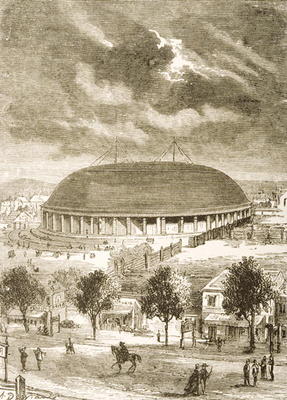 The Mormon Tabernacle, c.1870, from 'American Pictures', published by The Religious Tract Society, 1 from English School, (19th century)