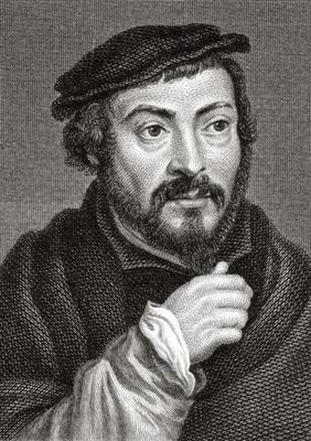 Sir Thomas More (1478-1535) (engraving)