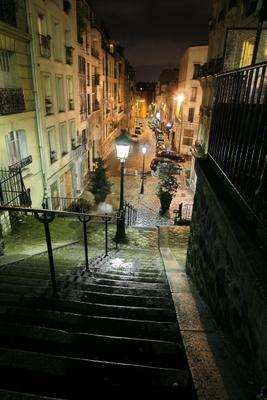 Treppen am Montmartre from Erich Teister