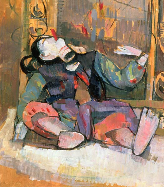 Thai Puppet With Mirror, 1989 (oil on canvas)  from Erin  Townsend