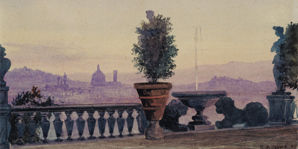 A View of Florence from the Surrounding Hills from Ernest Arthur Rowe