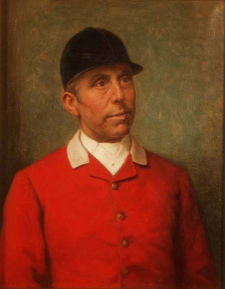 Huntsman, believed to have been a Master of the Pytchley Hunt from Ernest Gustave Girardot