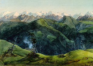 Der Rigi from Ernst Ferdinand Oehme