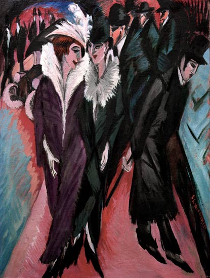 Die Strasse from Ernst Ludwig Kirchner