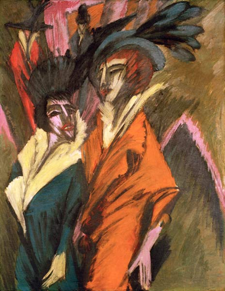 Two Women from Ernst Ludwig Kirchner