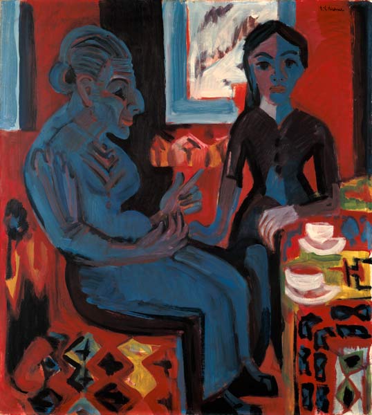 Bäuerin mit Kind from Ernst Ludwig Kirchner