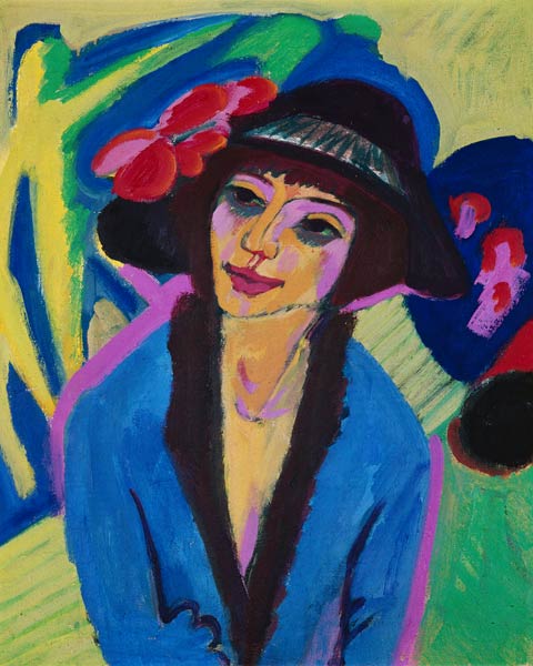 Bildnis Gerda from Ernst Ludwig Kirchner