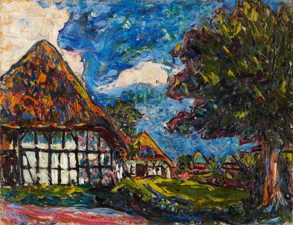 Fehmarn-Häuser from Ernst Ludwig Kirchner