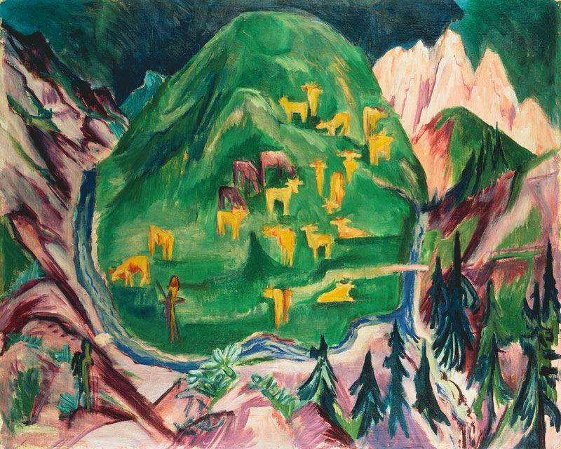 Pasture from Ernst Ludwig Kirchner