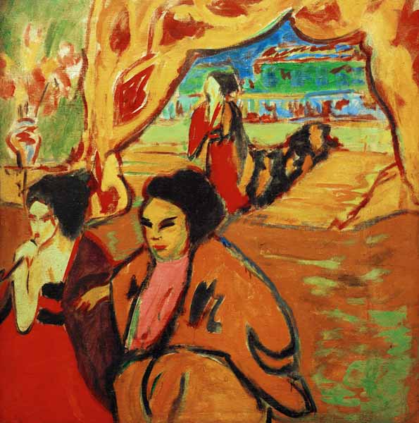 Japanisches Theater from Ernst Ludwig Kirchner