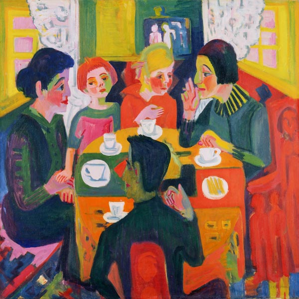 Kaffeetisch from Ernst Ludwig Kirchner