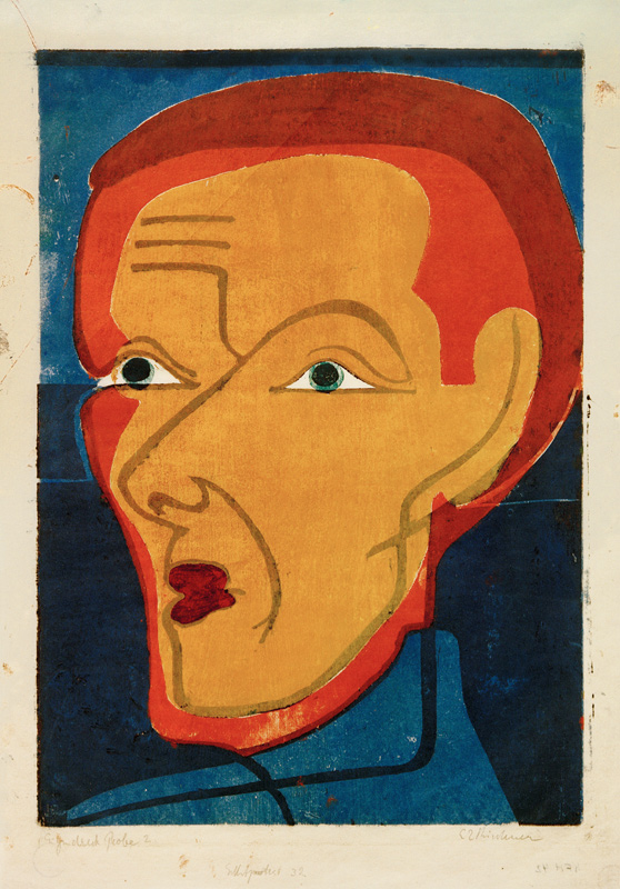 Selbstporträt from Ernst Ludwig Kirchner
