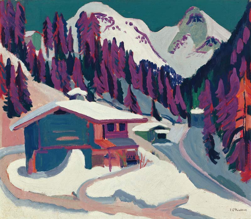 Wildboden im Schnee from Ernst Ludwig Kirchner