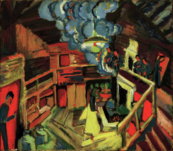 Alte Sennhütte from Ernst Ludwig Kirchner