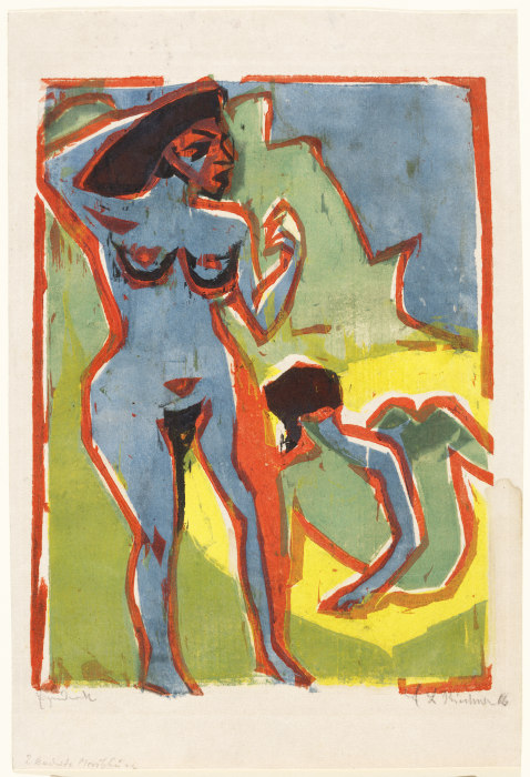 Badende Frauen (Moritzburg) from Ernst Ludwig Kirchner