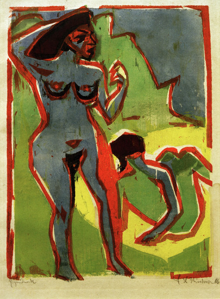 Badende Frauen (Moritzburg) from Ernst Ludwig Kirchner