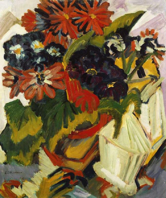 Blumentopf und Zuckerdose from Ernst Ludwig Kirchner